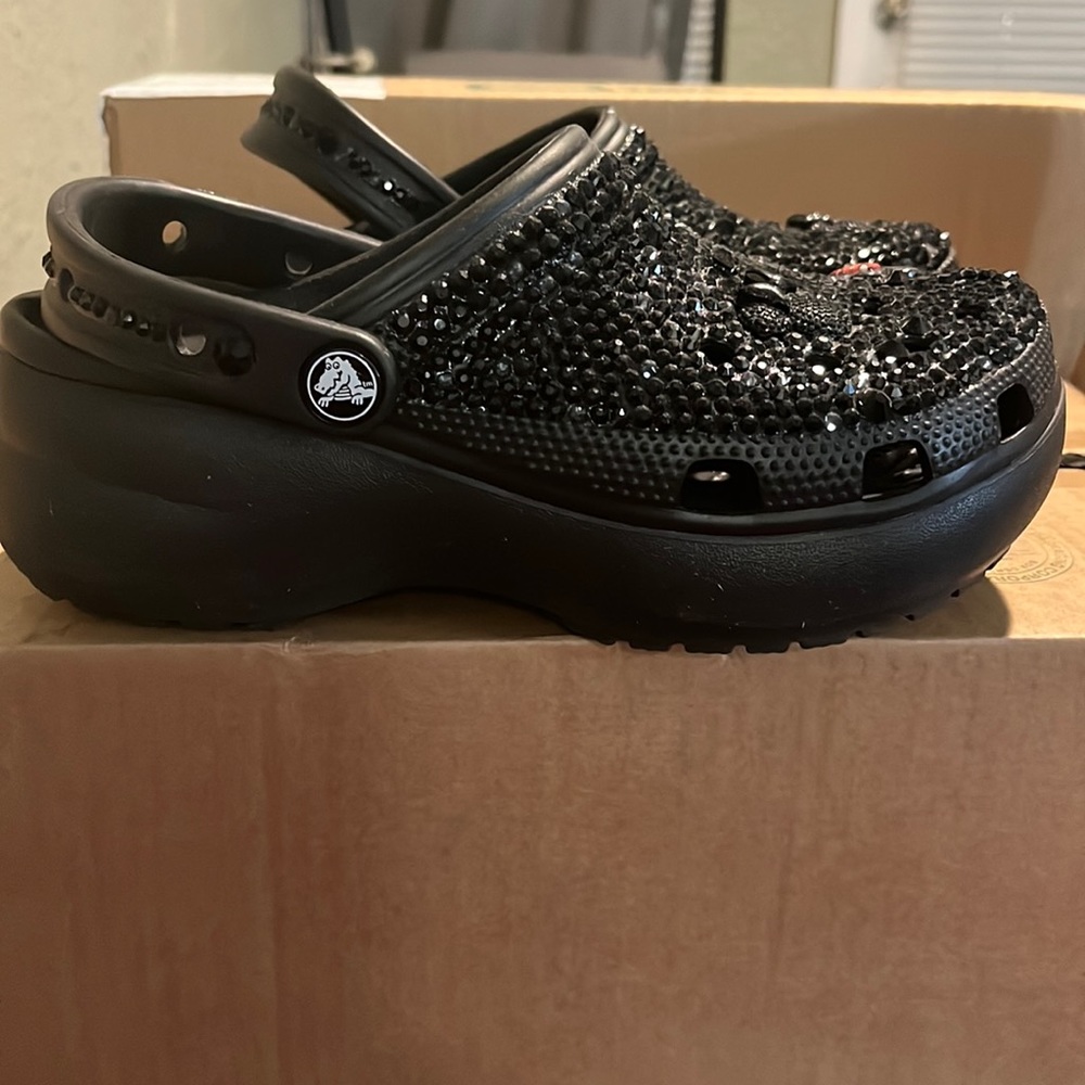 Bejeweled Disney crocs